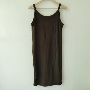 H&M Basics Ribbed Tank Dress L
